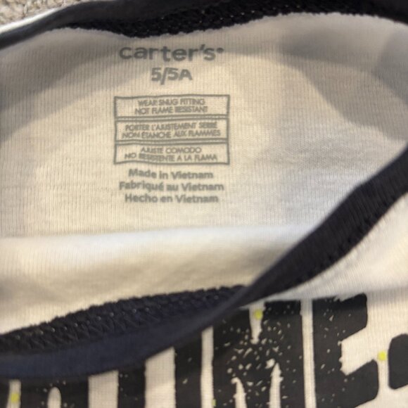 Pajamas - Toddler Pajamas - Set of 3 - Long & Short - Size 5T - Carter's - Picture 4 of 8